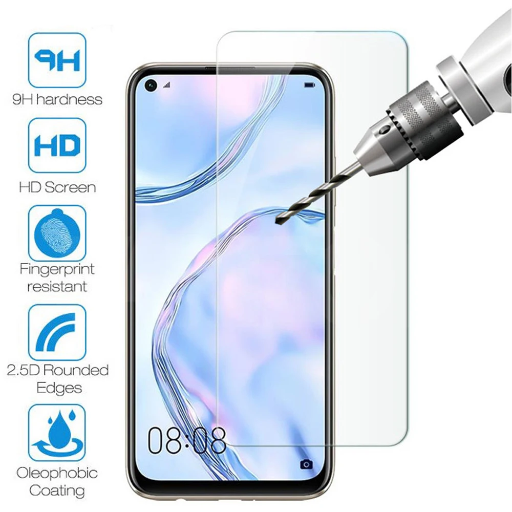 9H для huawei P40 P30 P20 pro lite E защитная пленка из закаленного стекла plus Защитная экрана