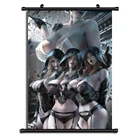 Аниме-постер Alcina Dimitrescu, ткань, настенный свиток, домашний декор, косплей, без цензуры