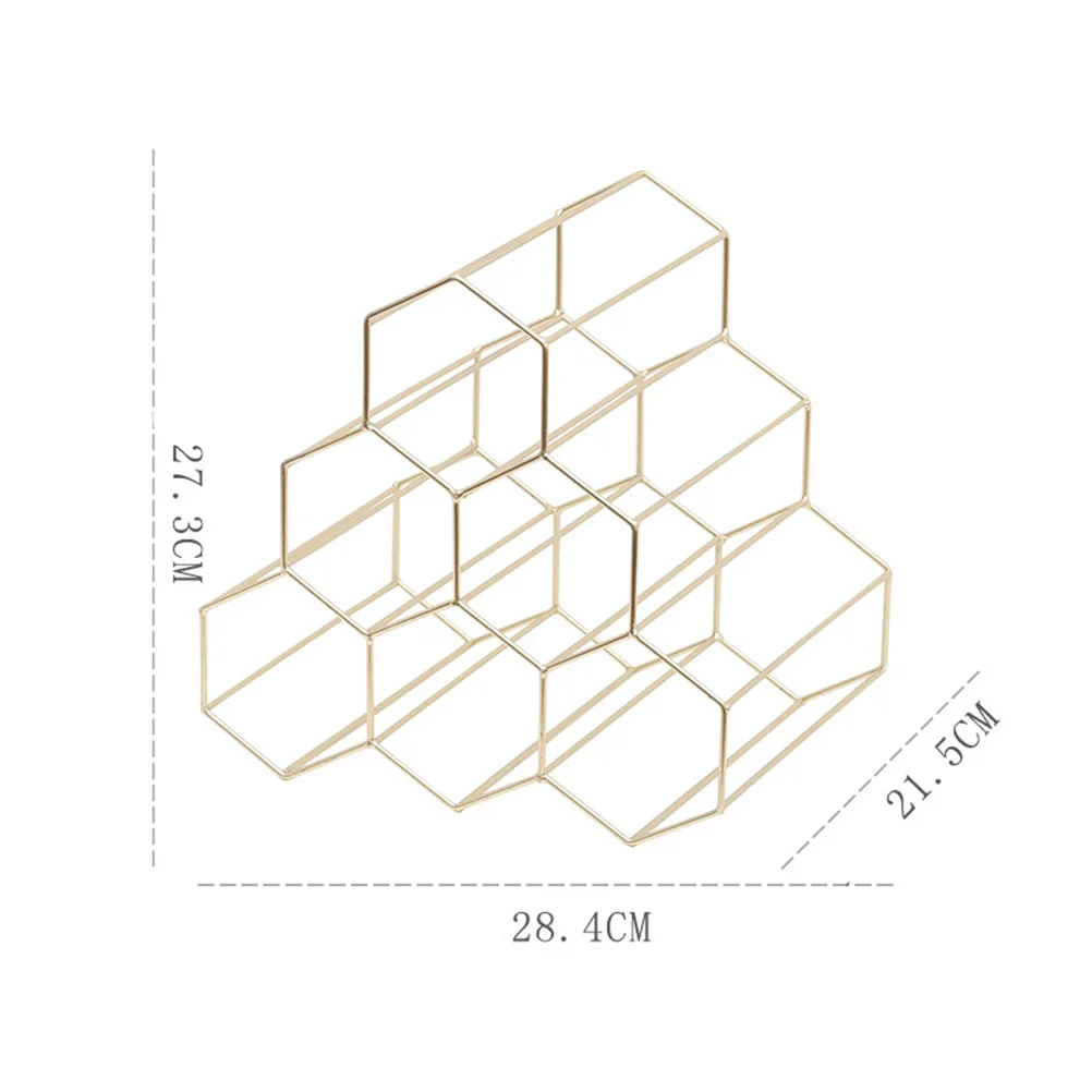 

Креативная стеллаж для стеллажа, стеллаж для хранения бутылок, стеллаж, домашний аксессуар, вмещает 6 бутылок