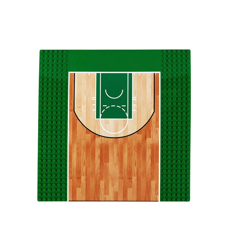 

City Road Street Baseplate Curved Crossroad Straight Riverside Parking Kids Toys Building Blocks City Base Plate Plates