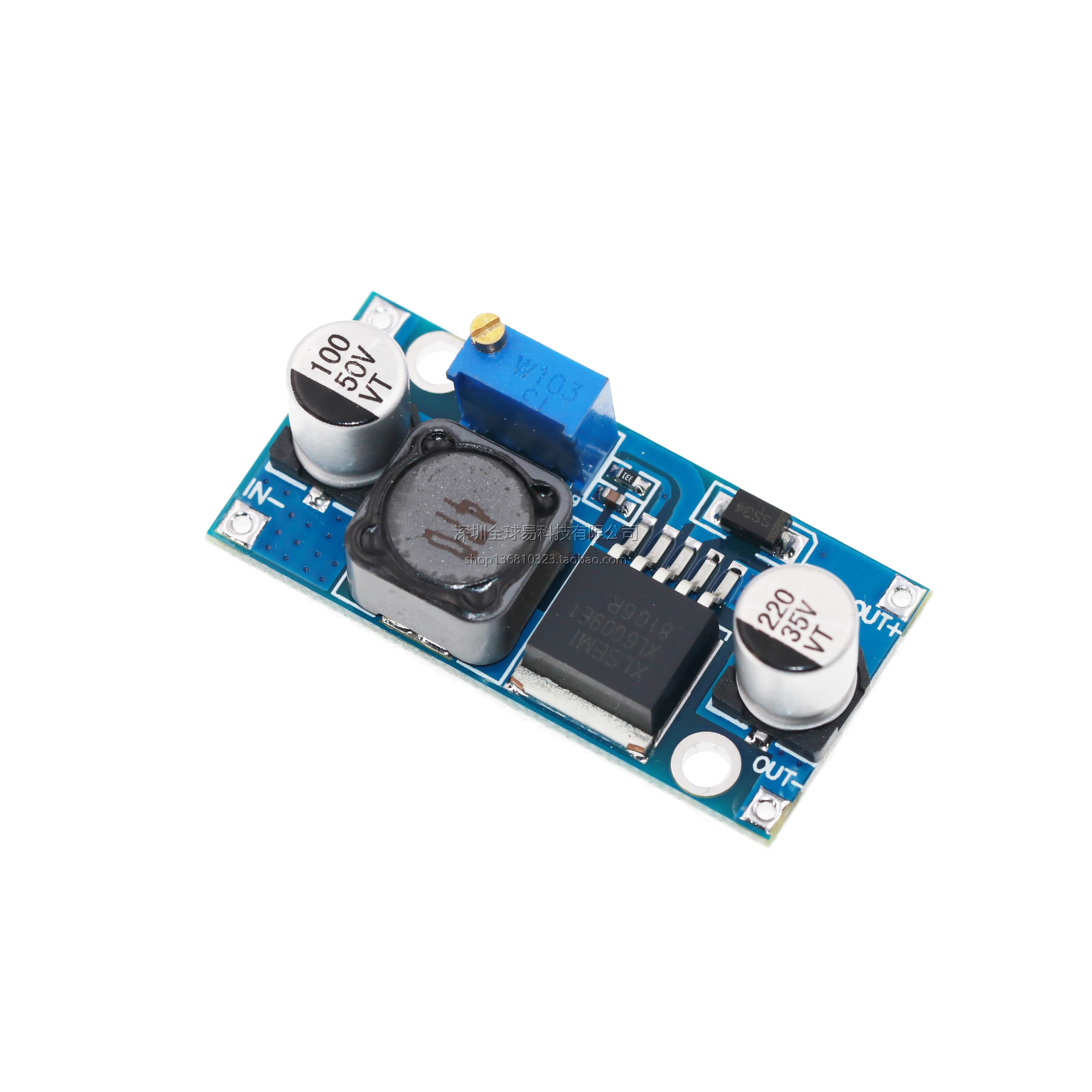Модуль преобразователя питания постоянного тока 4A Max Step-up Boost XL6009 10 шт. замена LM2577 |