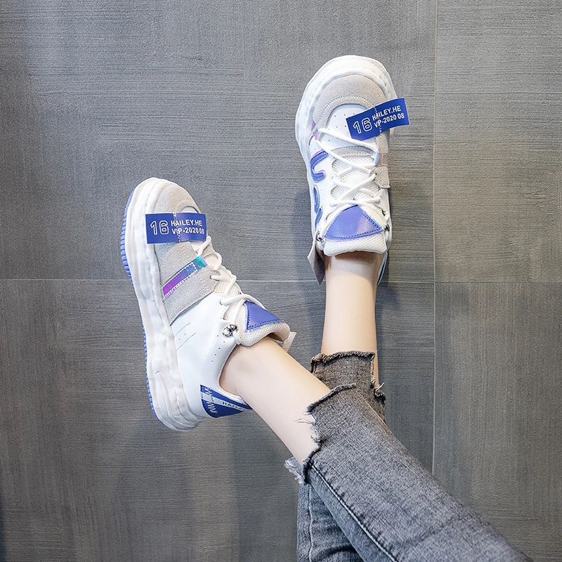 

Туфли женские износостойкие, Повседневная дышащая обувь на мягкой подошве, Нескользящие, подходящие цвета, весна-лето