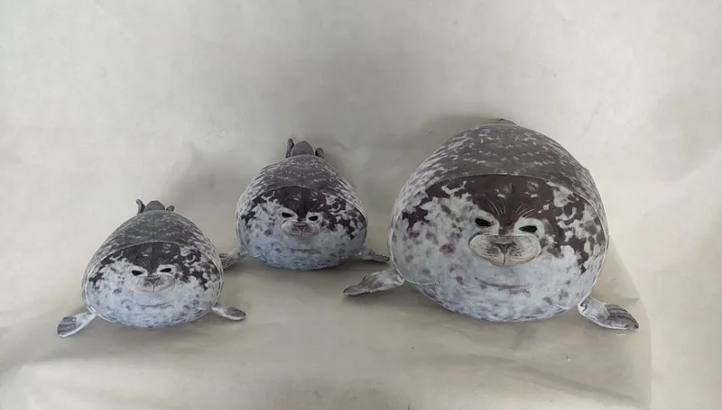 Симпатичная плюшевая морская Подушка Морская собака 30 см/40 см/60 см 3D новинка