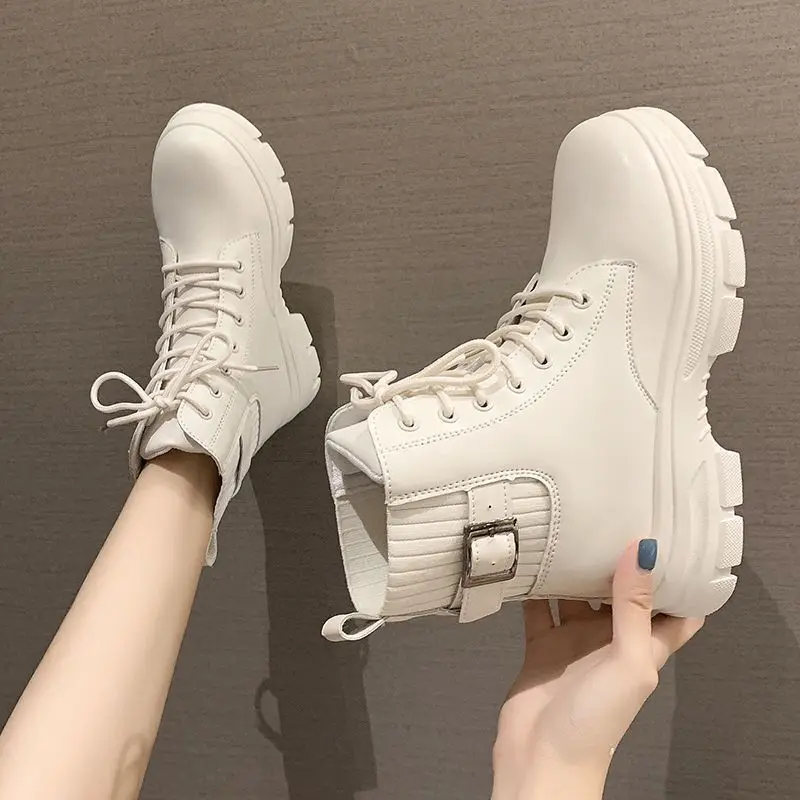 

New Arrivals Soft Boots Women Shoes Woman Boots Fashion Round PU Ankle Boots 2021 Winter Elastic Black Boots Comfortable Boots