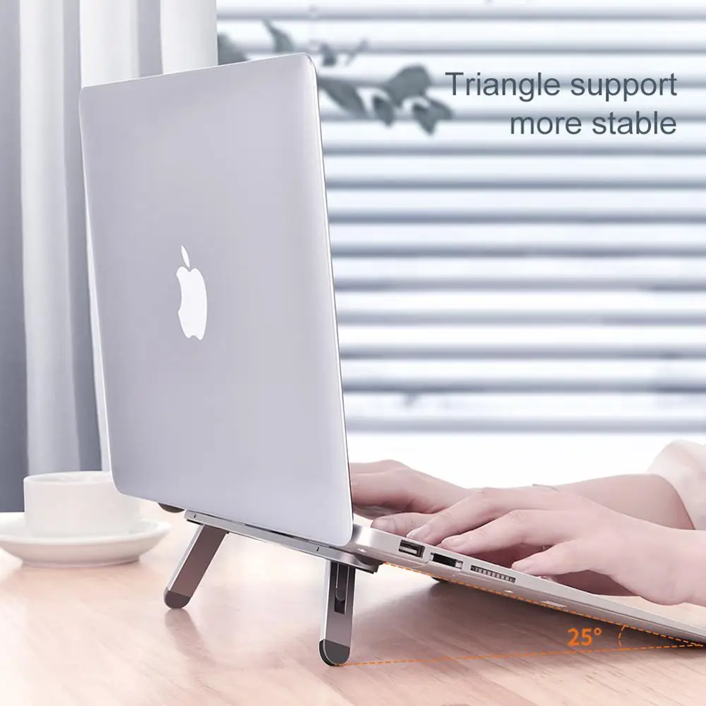 

Oatsbasf Laptop stand suporte notebook tablet accessories macbook pro stand Mini Foldable laptop Portable holder Cooling stand