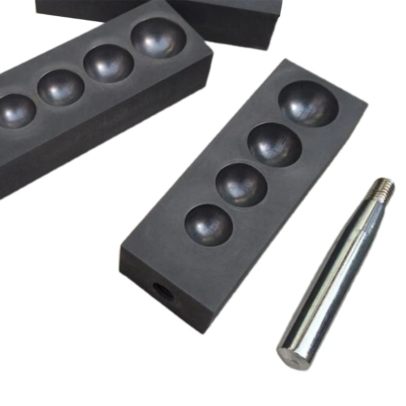 

Professional Pure Graphite Ingot Casting Mold Mould Crucible for Gold Silver Melting Casting Refining Jewelry Making Tool 59