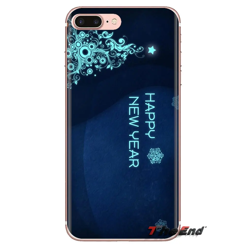 Чехол из ТПУ с новогодним принтом обоев для huawei Honor 7X V10 6C V9 6A Play 9 mate 10 Pro Y7 Y5 P8 P10 Lite