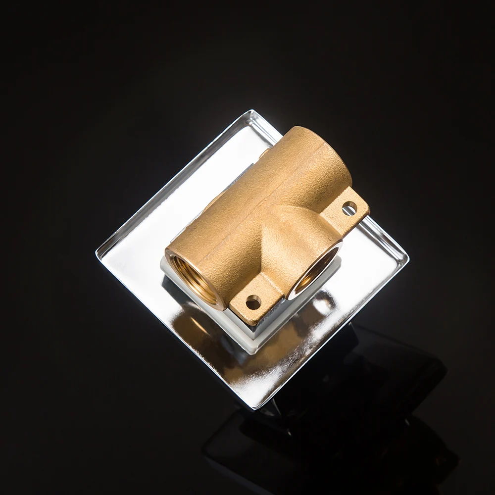 Скрытый смеситель для душа из твердой латуни с отверстием в 1/2/3 вариантов