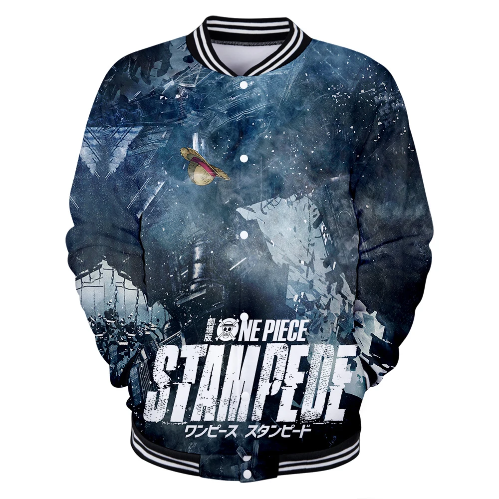 Мужские толстовки с капюшоном Аниме ONE PIECE STAMPEDE 3D Осень-зима 2019 Новые Топы