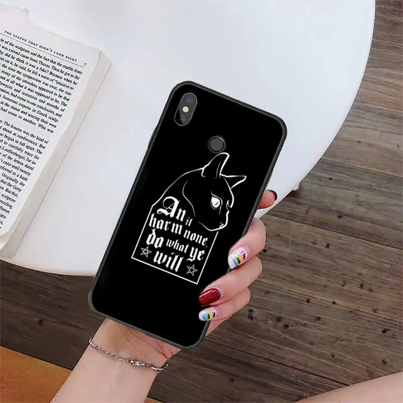 

Witchcraft Dark Witch Phone Case For Xiaomi Redmi Note 4 4x 5 6 7 8 pro S2 PLUS 6A PRO