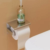 toilet tissue holder roll papers stand dispensers wall mounted silver home