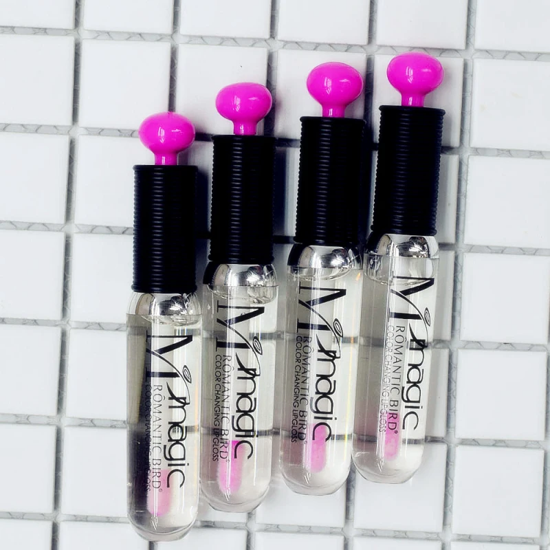 2020 романтичная птица Новинка Прозрачный меняющий Цвет Блеск для губ натуральная