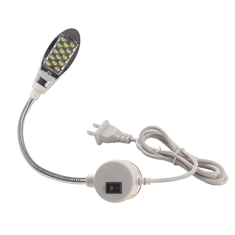 3 Вт ЕС/США штекер в светодиодный швейный светильник 14 светодиодов Магнитная