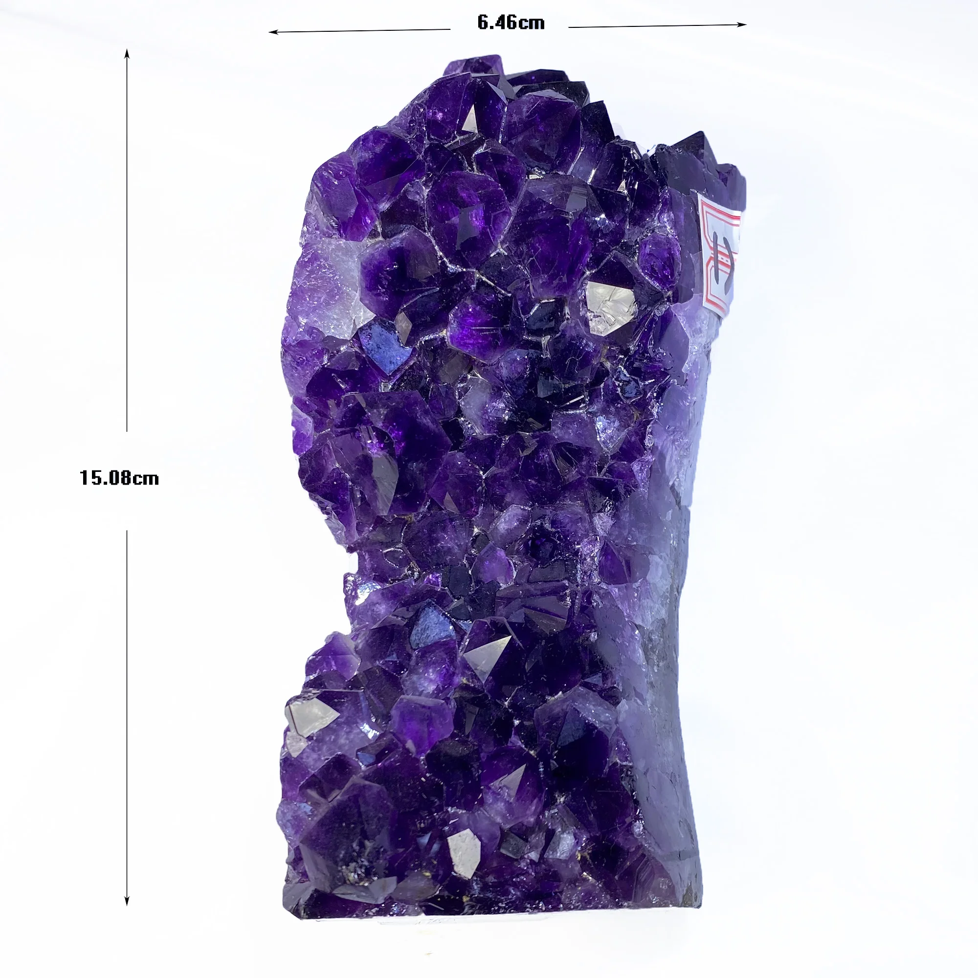 

Натуральный Аметист кабинет украшения для мебели, содержащий базовое рейки лечение каменный стол маятник резные изделия