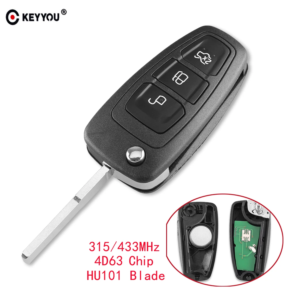 3 кнопочный модифицированный раскладной Складной Дистанционный Автомобильный