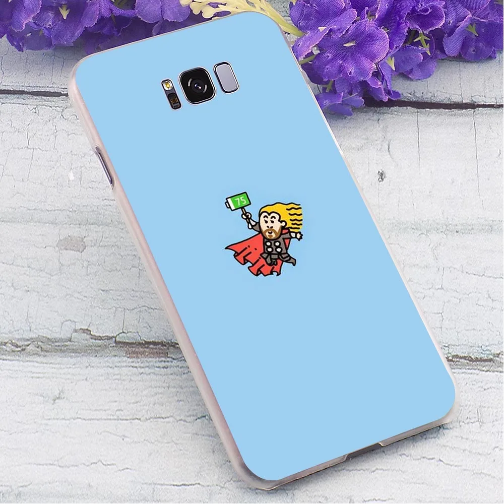 Жесткий чехол для телефона с забавным аниме героем Galaxy A5 A3/A5 A6 A8 Plus/A7 A9 2018 A10 A20 A30 A40