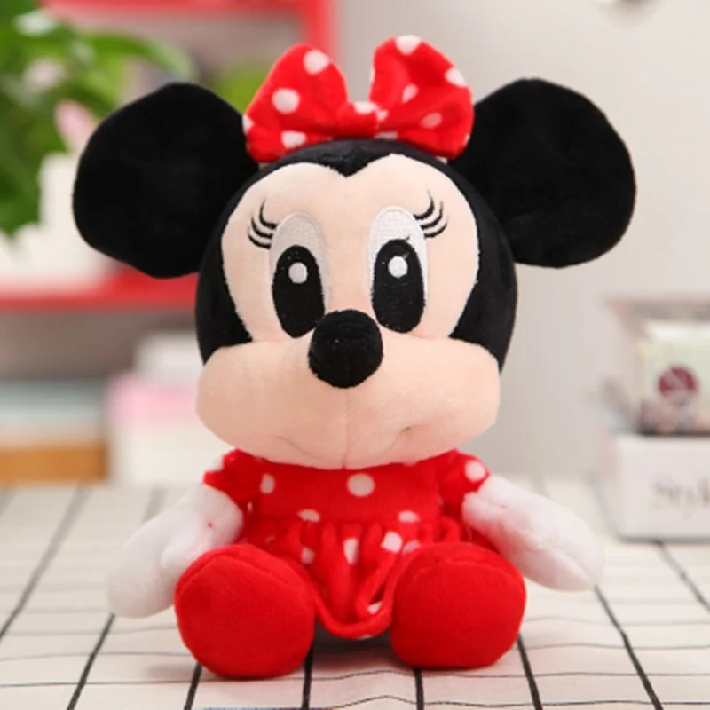 

New Disney Pluche Dier Knuffel Mickey Mouse Minnie Winnie De Pooh Pop Lilo En Knorretje Hanger Speelgoed Jongen Meisje Gift