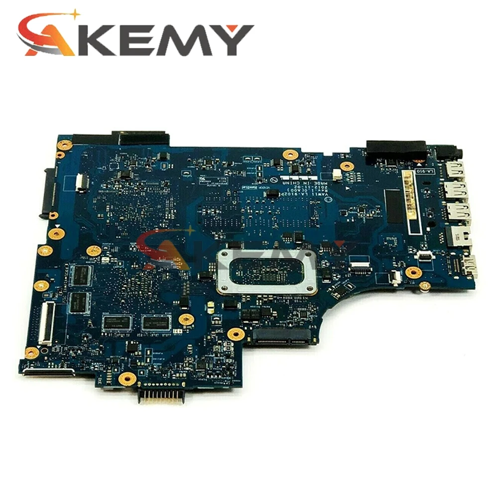 Akemy CN-0V98DM V98DM для DELL INSPIRON 17R 3721 5721 Материнская плата ноутбука VAW11 LA-9102P SR0XG I7-3537U HD 8500M