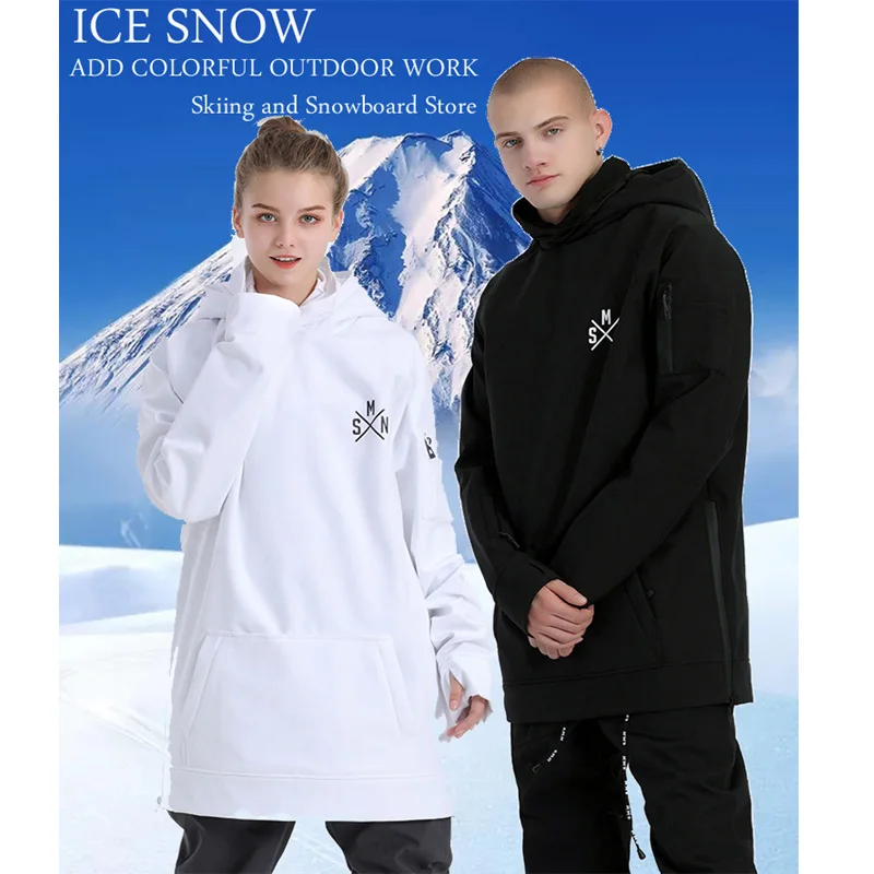 Мужской и женский зимний костюм уличный спортивный свитер одежда для сноуборда
