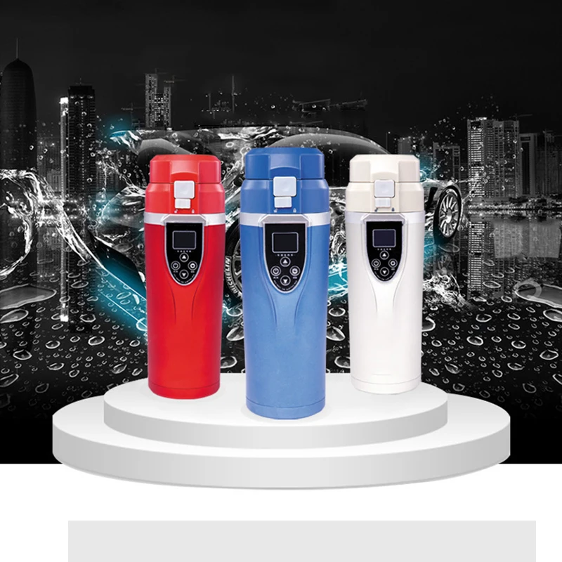 Автомобильная портативная электрическая дорожная чашка с подогревом