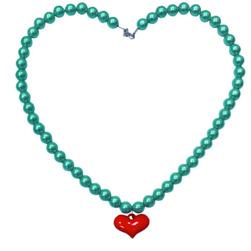 Дети ребенок нарядное платье + ожерелье вечерние Хеллоуин костюм Нэнси пачка для