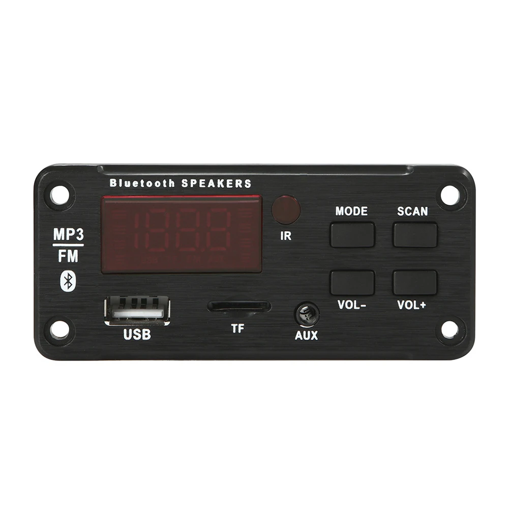 Автомобильный беспроводной Bluetooth 5 0 MP3 WMA декодер плата USB TF FM радио 12 в плеер