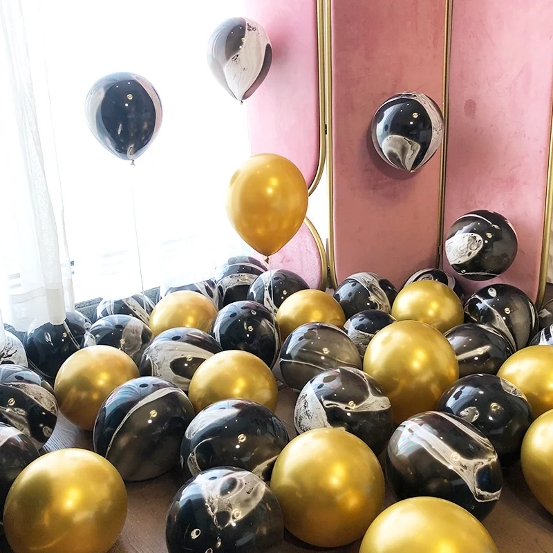 

20pcs 12'' NEW Metallic Latex Balloon Thick Metal Alloy Balloons Birthday Party Wedding Decorations Baby Shower Wedding Balloon