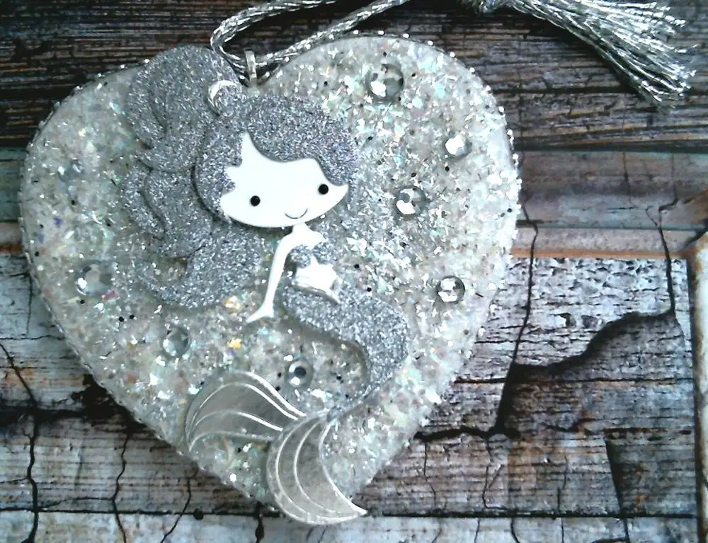 2019 Русалка металлические Вырубные штампы для фотоальбома тиснение изготовление