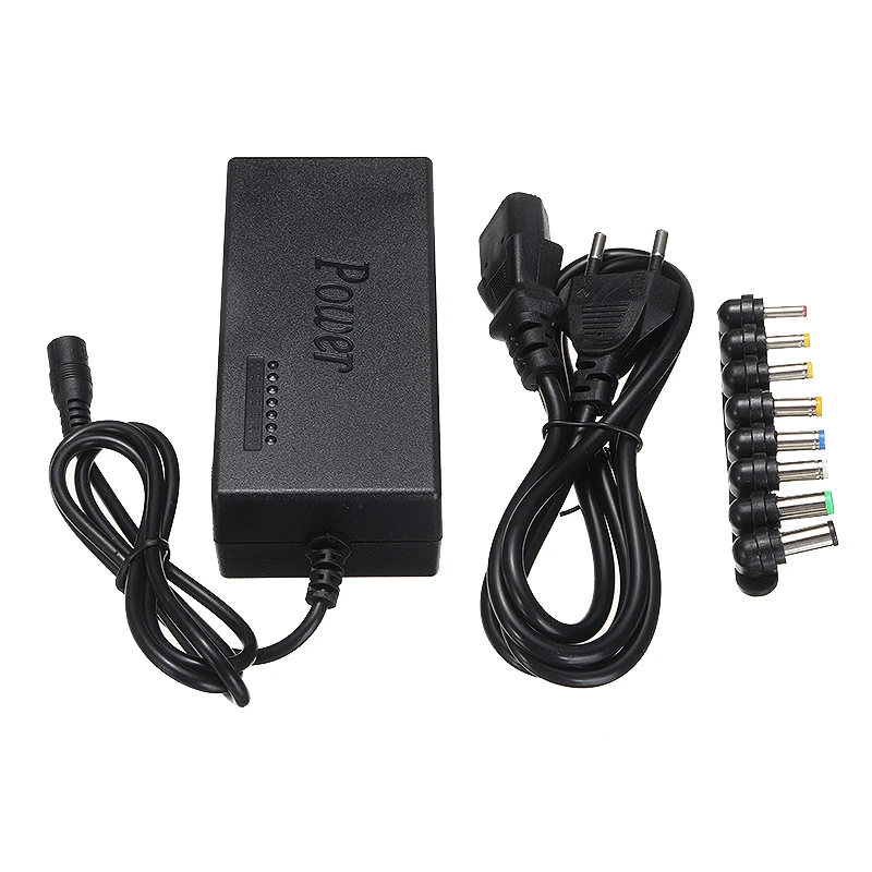 

Multi-functional Laptop Power Adapter 12-24V Universal 96W Notebook Charger With Connectors For Lenovo/Dell/Toshiba/HP/Asus/Acer