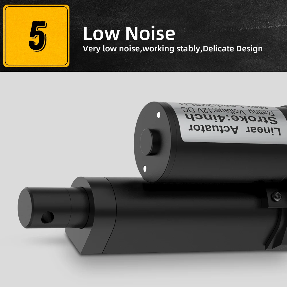 

DC Linear Electric Actuator 50mm 100MM 150mm 200mm Stroke 12V Linear Actuator Motor Pound Electric Motor Linear Actuator