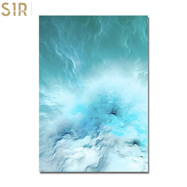 

Ocean Wave Landscapes Canvas Painting Seascape Nordic Posters and Prints Home Decoration Living Room Wall Art Pictures Unframed