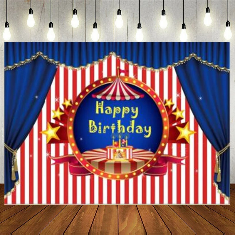 

Цирк палатка фотография декорации звезды красная палатка дети День Рождения Вечеринка фотография детский душ фон для фотографий