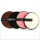 1 шт средство для снятия макияжа с Ткань Многоразовые накладки для макияжа моющиеся очищающий хлопок Чистка лица для снятия макияжа Полотенца косметический слойка T9865