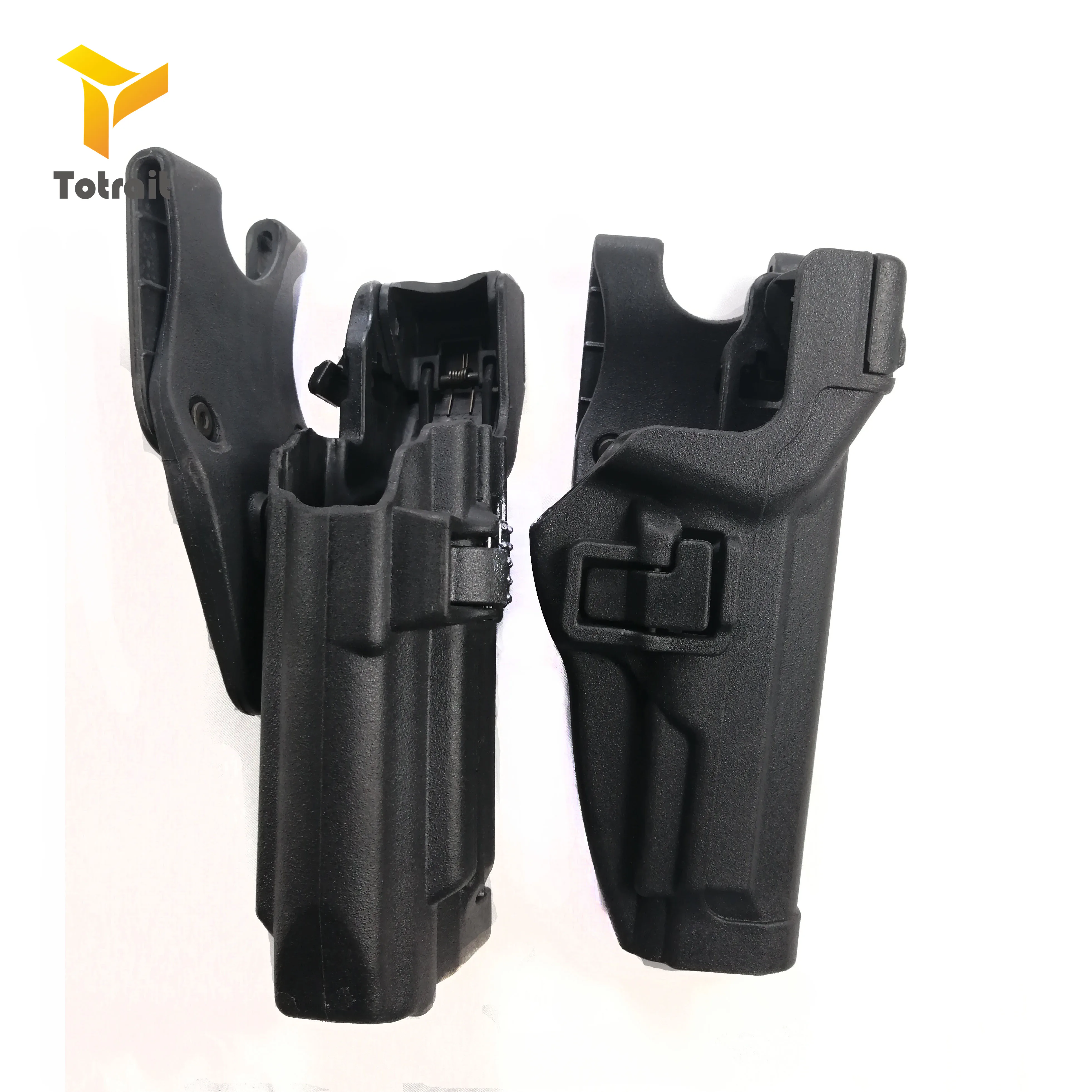 

HANWILD Tactical Serpa Level 3 Retention Auto Lock Duty Pistol Gun Holster Right Hand Waist Belt Loop for Beretta 92 96 M9 M92