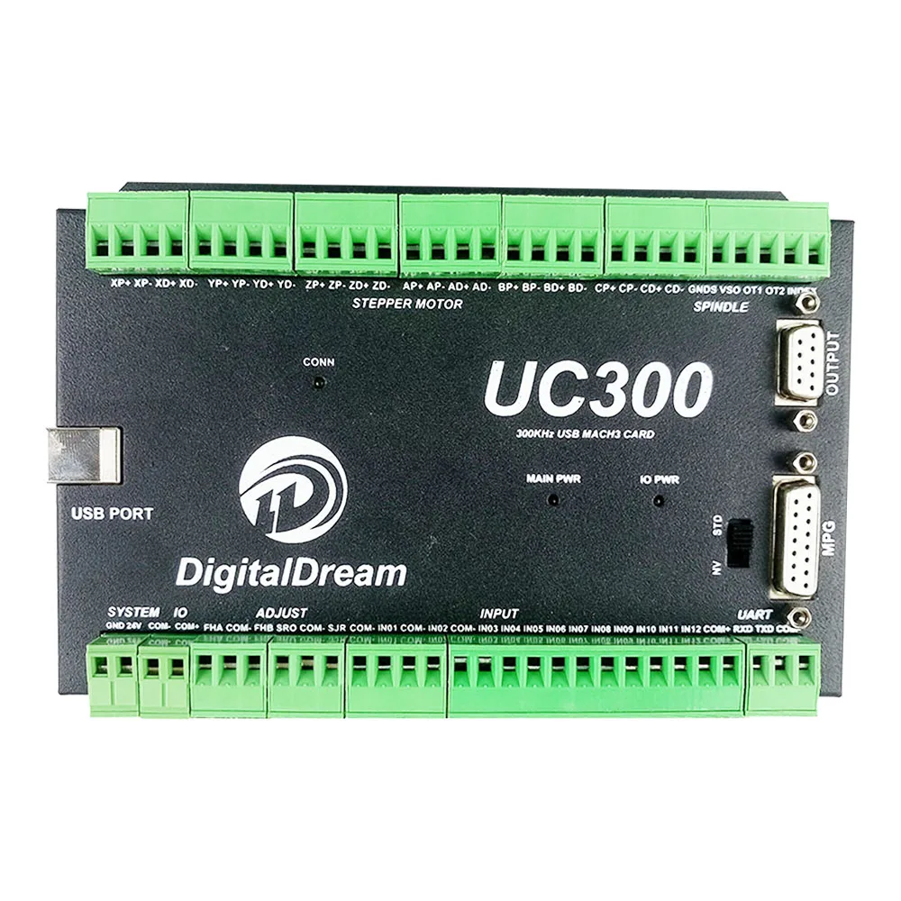 ЧПУ NVUM upgrade Mach3 USB датчик движения UC300 3/4/5/6 осевая плата управления для фрезерного