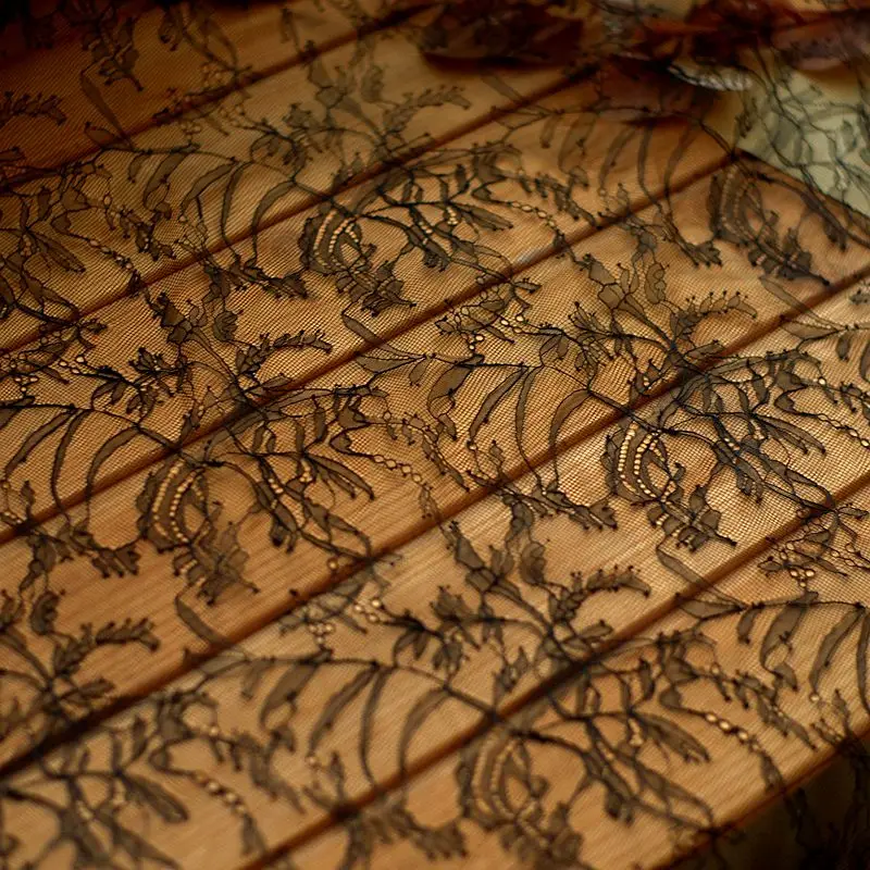 1 метр цена жесткая на ощупь французская кружевная ткань для свадебного платья