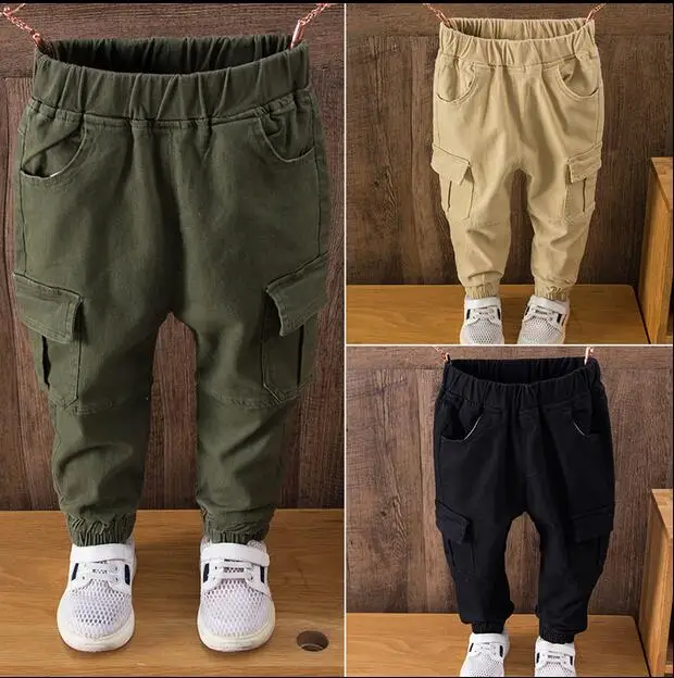 Модные спортивные штаны для мальчиков и девочек 3 цвета в белую полоску Школьные