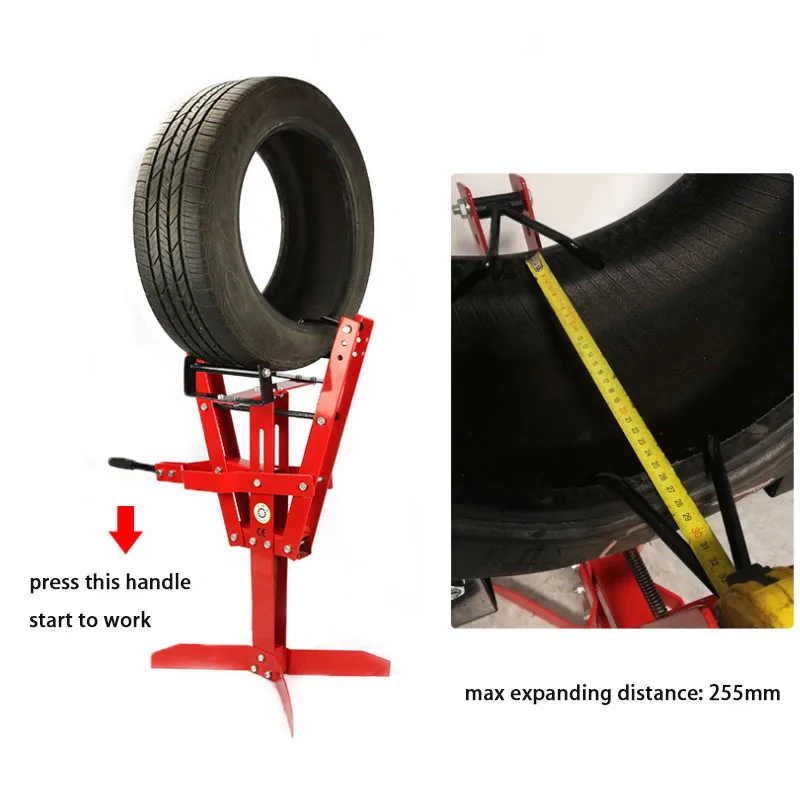 Ручная расширяющаяся шина машина цепная передача легко шина|tire machine|manual tiremachine tire