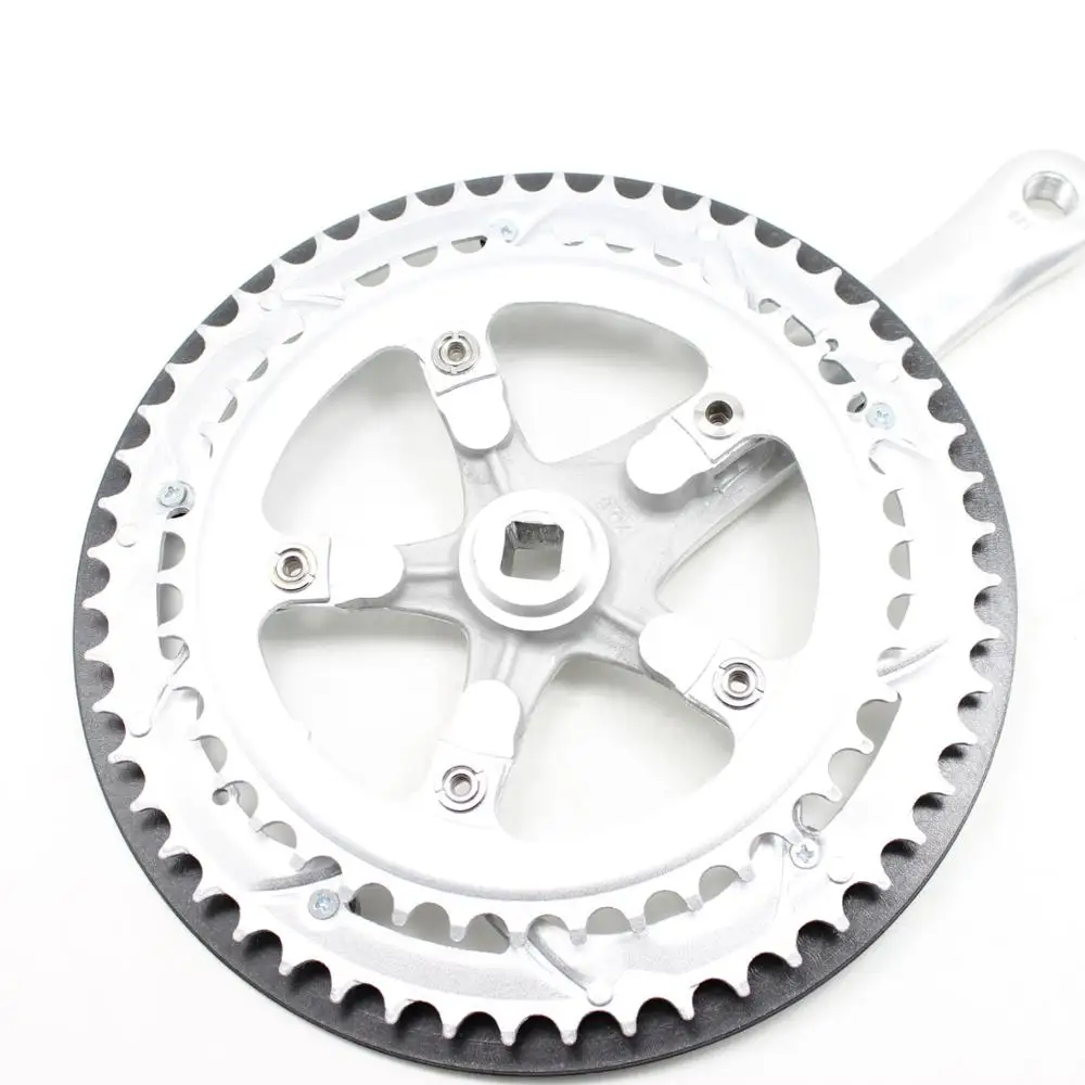 Комплект кривошипов для дорожного велосипеда Prowheel 6/7/8/9 скоростей 52/42 т 170 мм bcd110