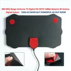 Цифровой ТВ антенна HD телевизионная антена с HD ТВ антена 960 Miles1080P UHF VHF D ТВ антенны DVB-TT2 DVB TT2 DVBT2 кабель ТВ антена