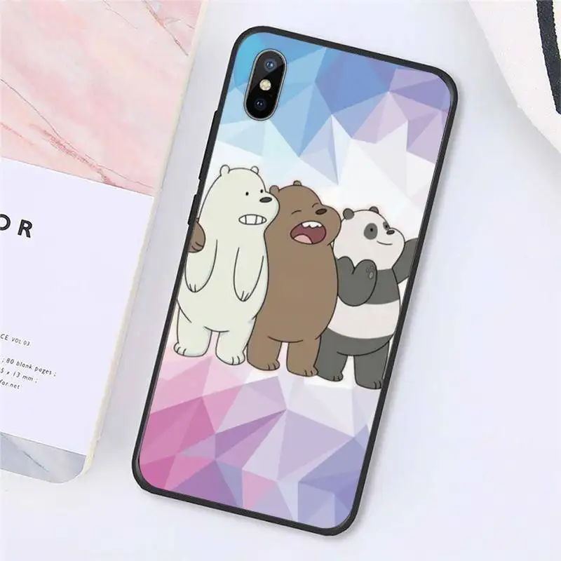 

Cute Panda Phone Case for iPhone 11 12 pro MAX MINI XS 8 7 6 6S Plus X 5S SE 2020 XR