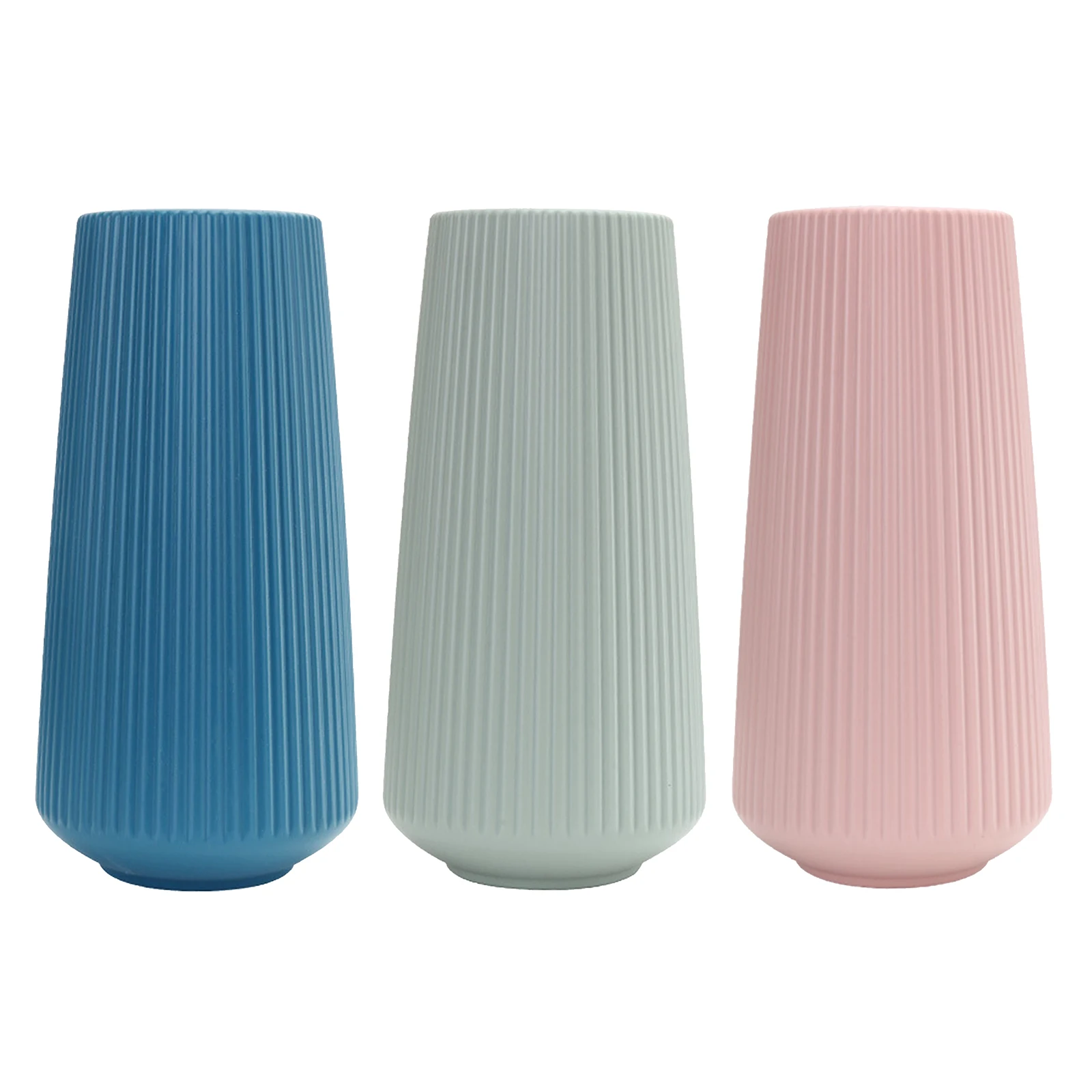 

Plastic Flower Vase Unbreakable Flower Pot Basket for Wedding Centerpieces