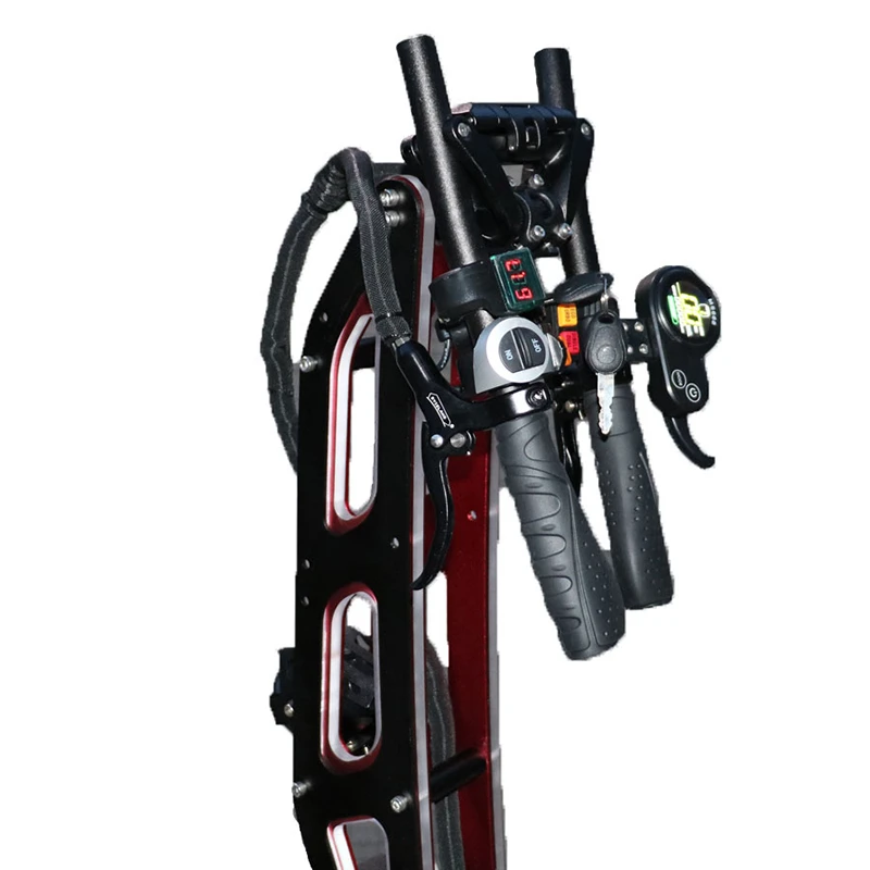 Verkaufen ZAPCOOL T109-1 Erwachsene 11 Inch Faltbare Off-road Mountainbike Elektrische Roller 60V48AH Patinete Schritt E-roller Mobilität Roller