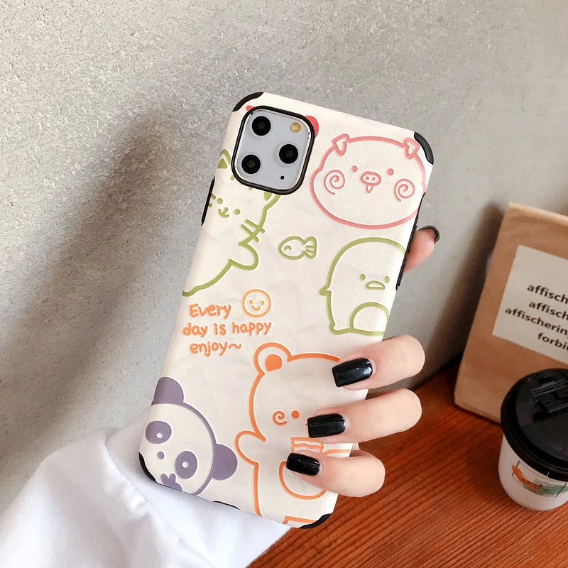 Cartoon Animal Case for Xiaomi Redmi Note 8 Pro Mi 10 9 A3 Lite 9se Play SE A2 6 Cute Lovely TPU Phone Cover |