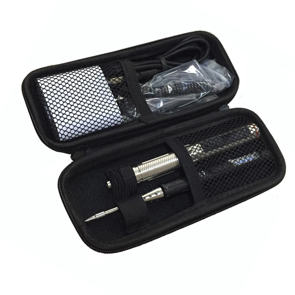 

Protective Waterproof Organizer Portable Electric Screwdriver Accessories EVA Storage Bag Soldering Iron Carry Case Lightweight