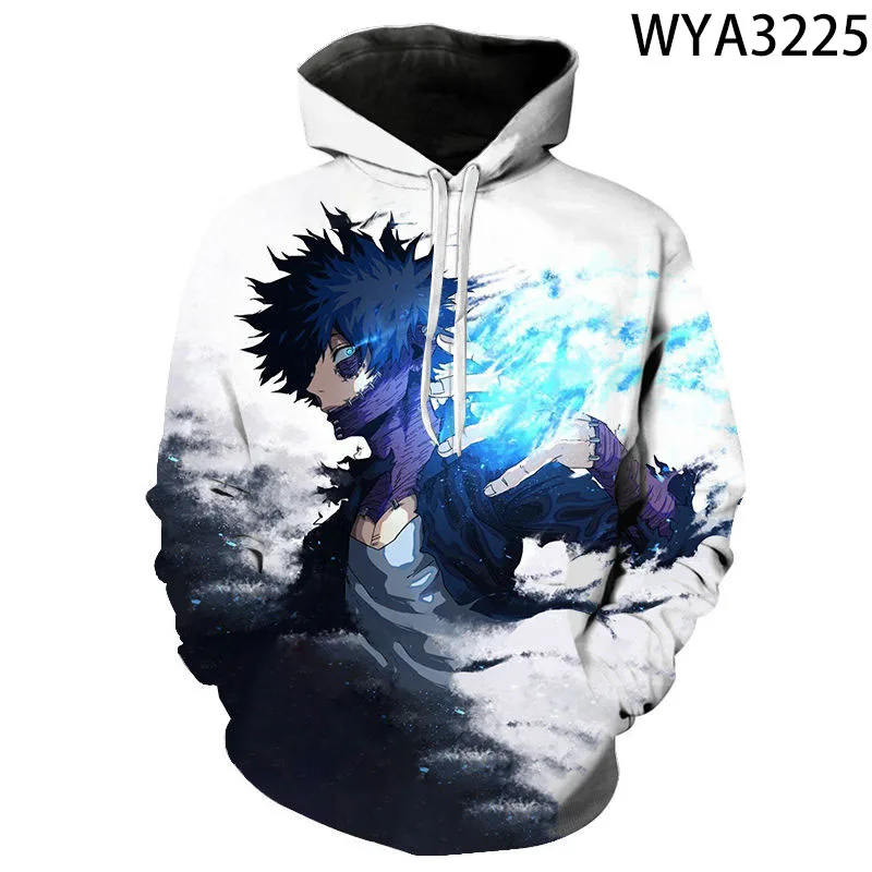 

Anime My Hero Academia Hoodies 3D Printed Men Women Children Sweatshirts Boy Girl Kids Streetwear Pullover Tops Men Clothing