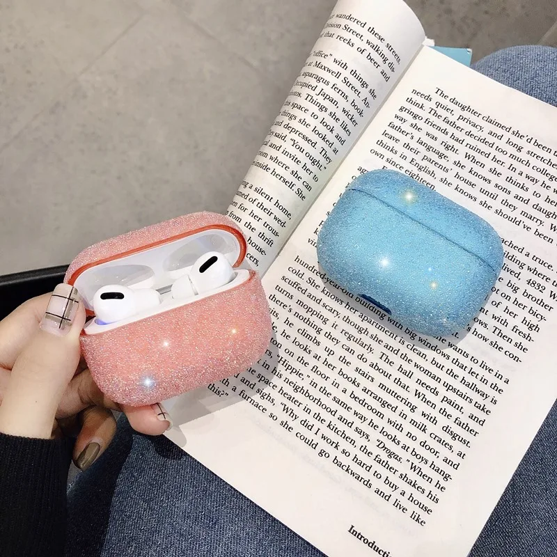 Для Airpods Pro Чехол беспроводной Bluetooth чехол для airpod 3 блестящий Apple Air Pods Хрустальные