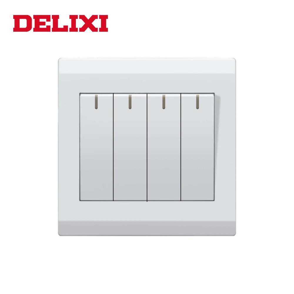 Настенный выключатель 1 банд 250 В 10 А 2 кнопки|Выключатели| |