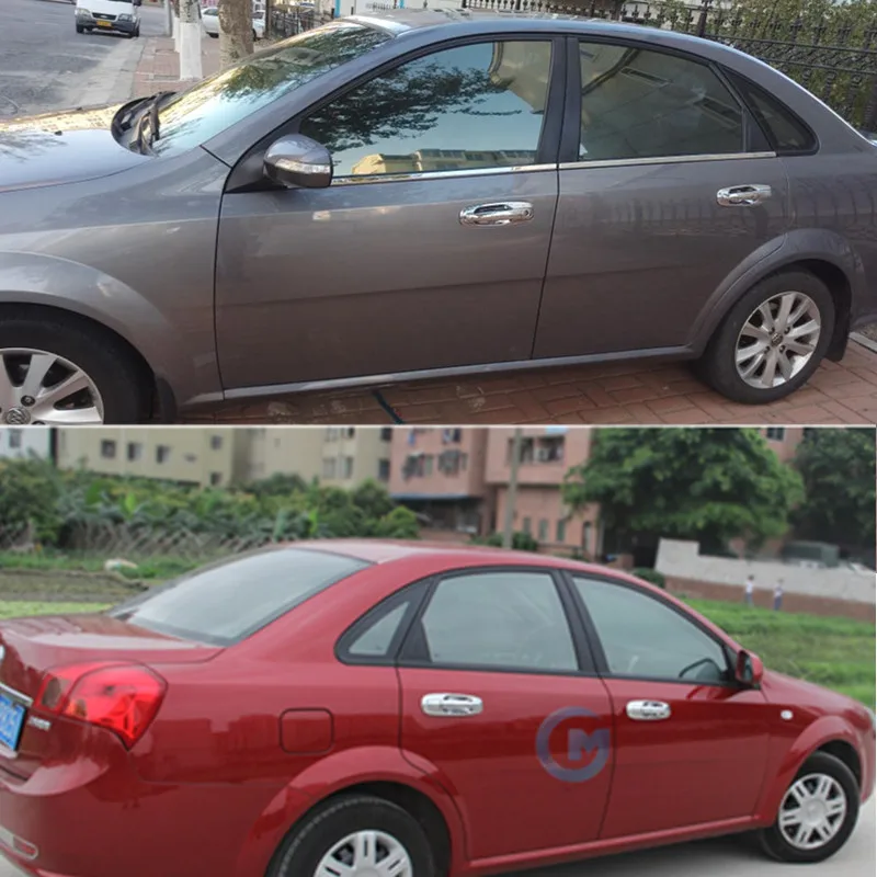 Хромированные накладки на дверные ручки для Chevrolet Lacetti Optra Daewoo Nubira Suzuki Forenza Holden Viva