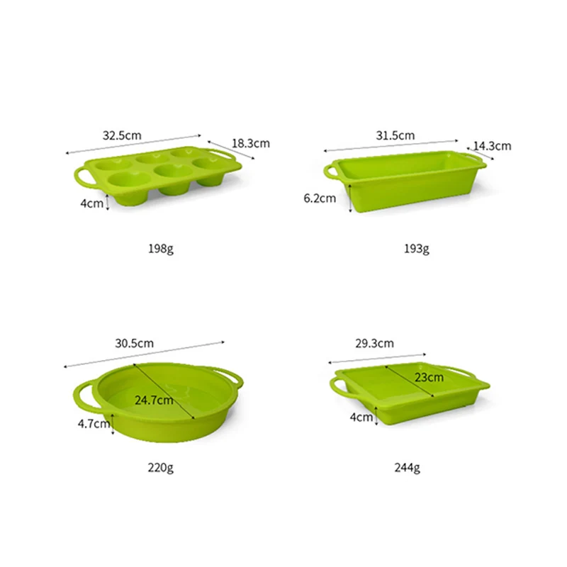 Силиконовая форма для торта антипригарная торта/форма помадки/сковорода